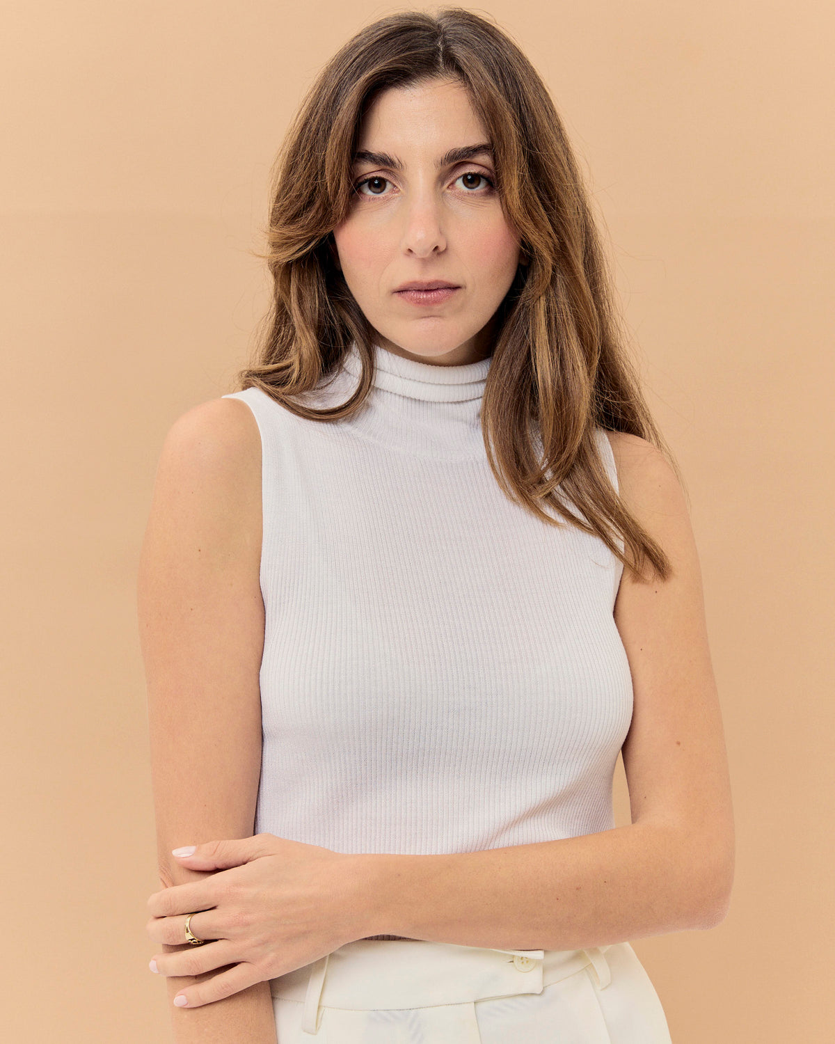 CAPO 12: DOLCEVITA SMANICATO BIANCO