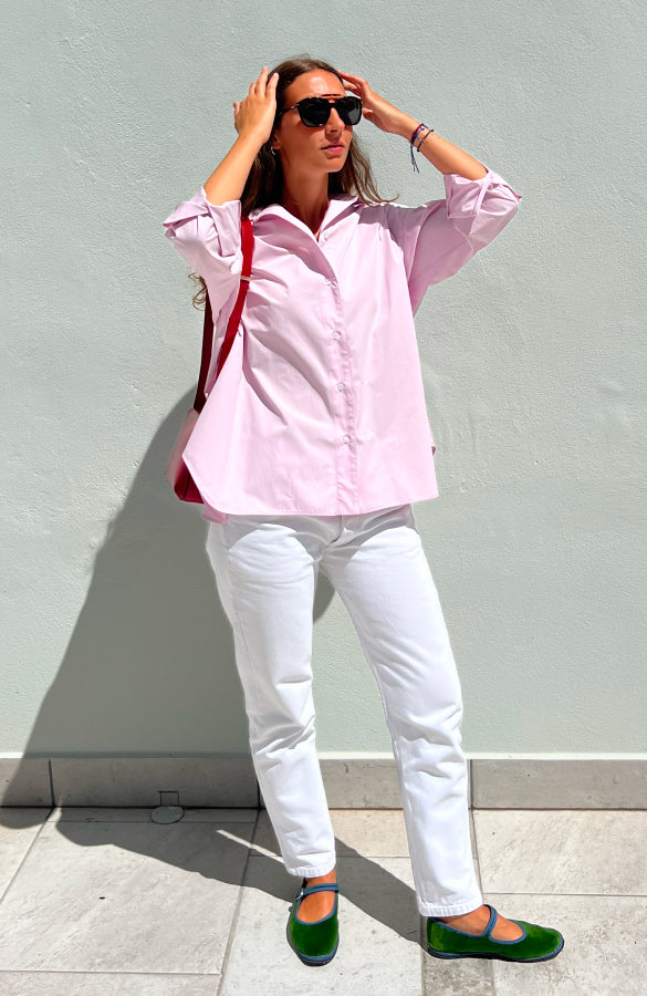 CAPO 06: LIGHT BLUE COTTON SHIRT