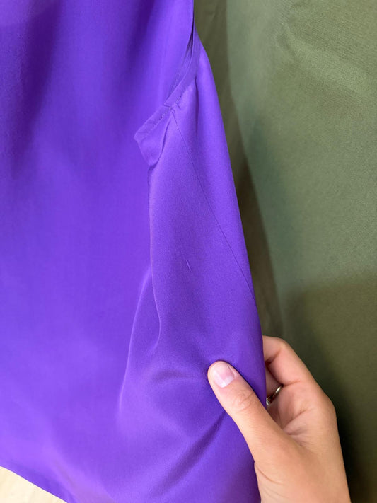 CAPO 10: PURPLE SILK TOP