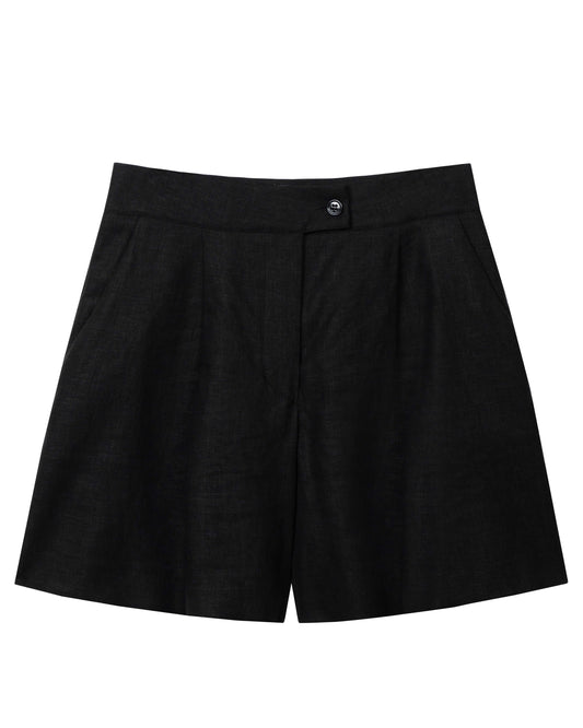 CAPO 05: DARK GREEN STRAIGHT COTTON TROUSERS