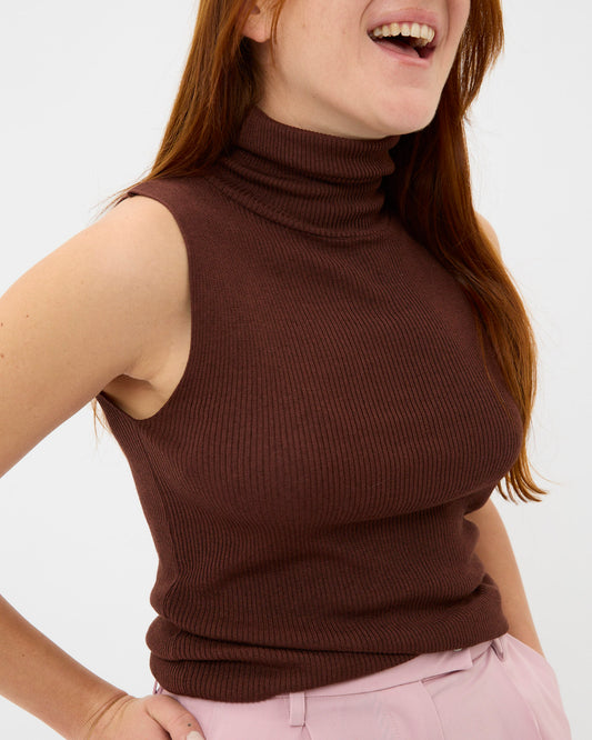 CAPO 12: DOLCEVITA SMANICATO MARRONE