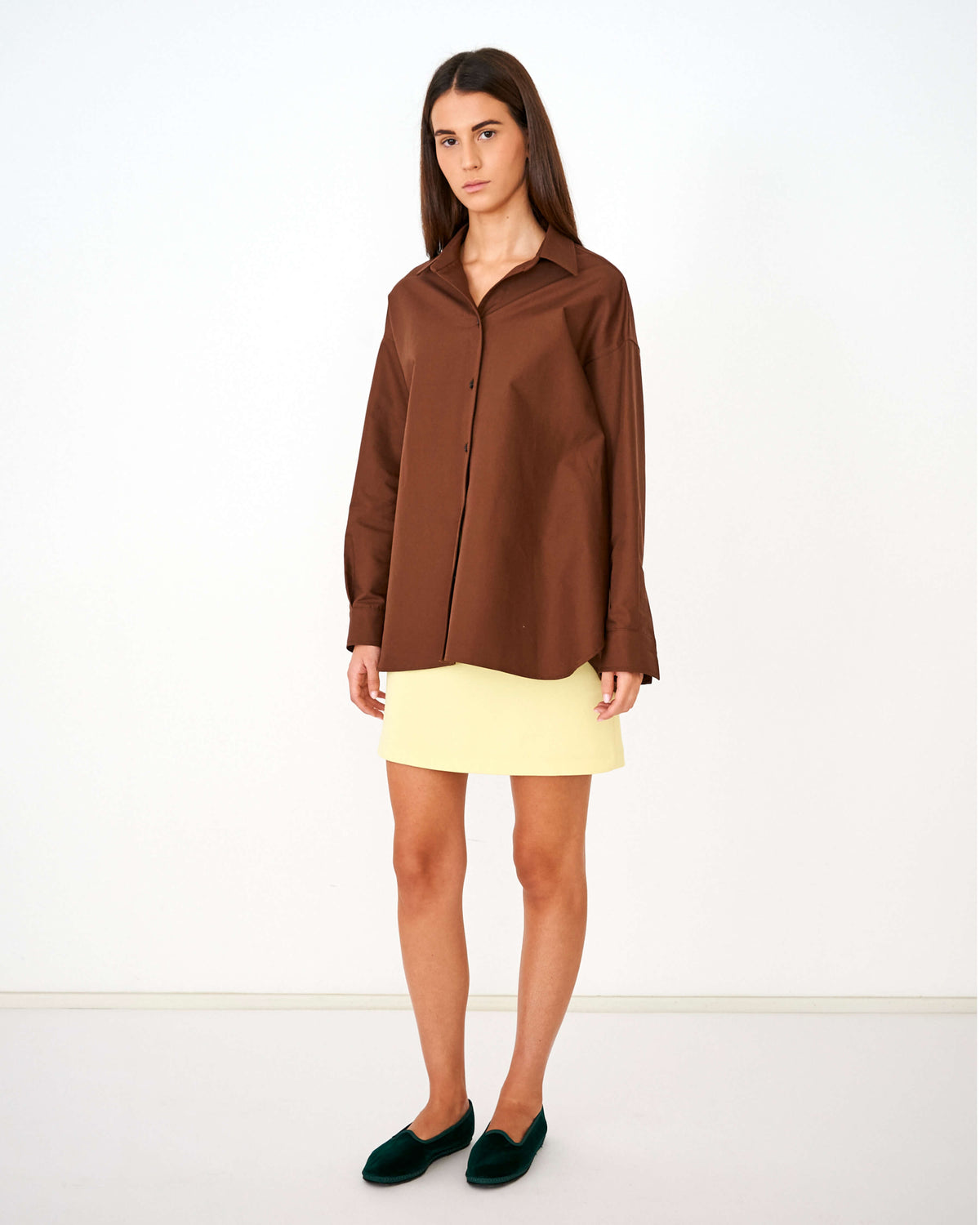 CAPO 06: CAMICIA OVER MARRONE