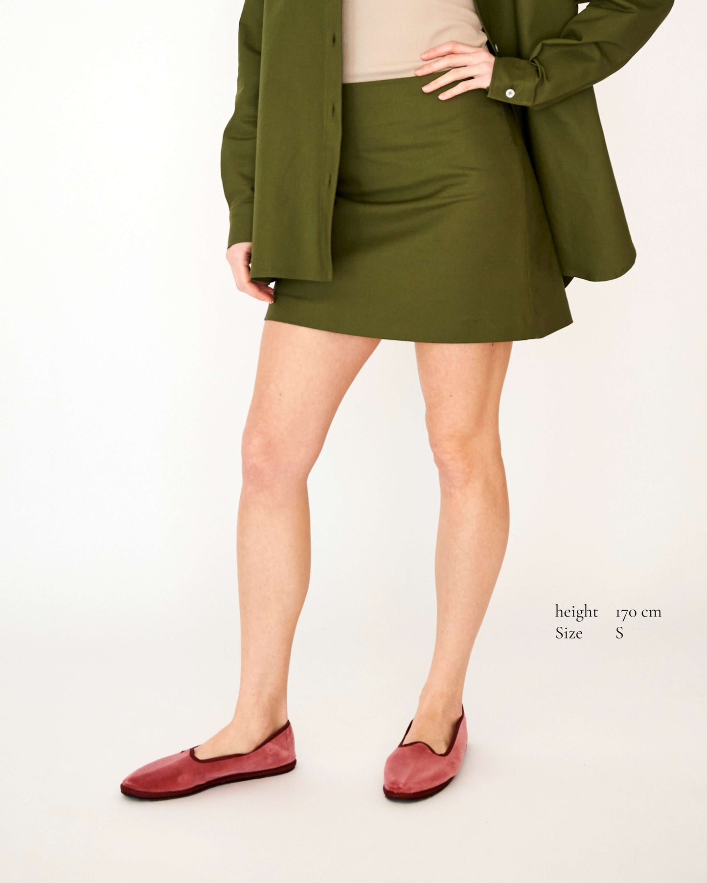 CAPO 08: YELLOW MINI SKIRT WITH POCKET 